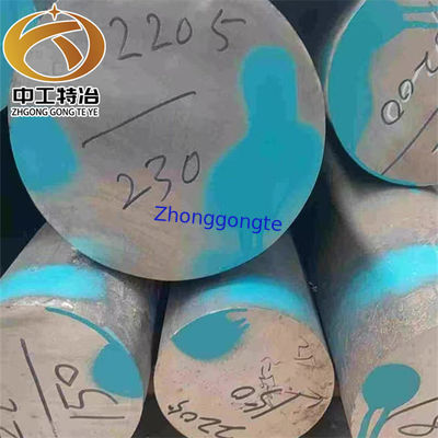Υψηλής αντοχής UNS S32205 2205 Duplex Stainless Steel Rod πλήρης διάμετρος 10-300mm